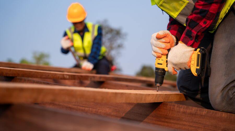 Professional New roof installation in Papineau, IL